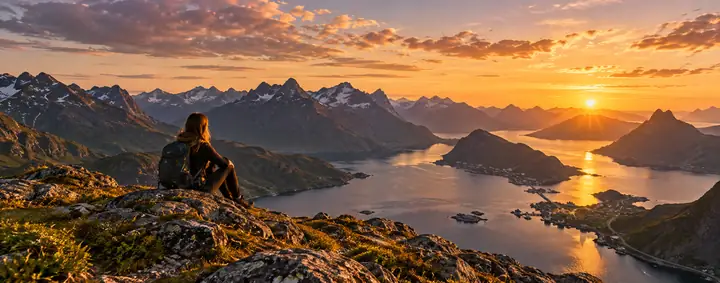 Landscape photograph naturally expanded beyond its original frame into a wider composition